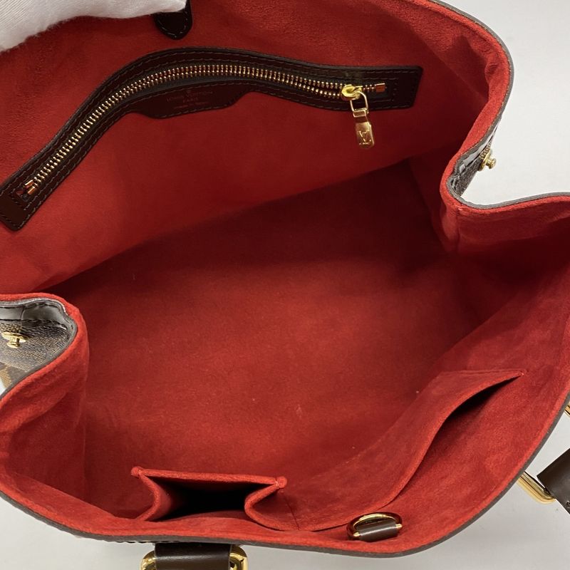 Louis Vuitton Tote Bag Damier Hampstead PM N51205 Ebene Ladies