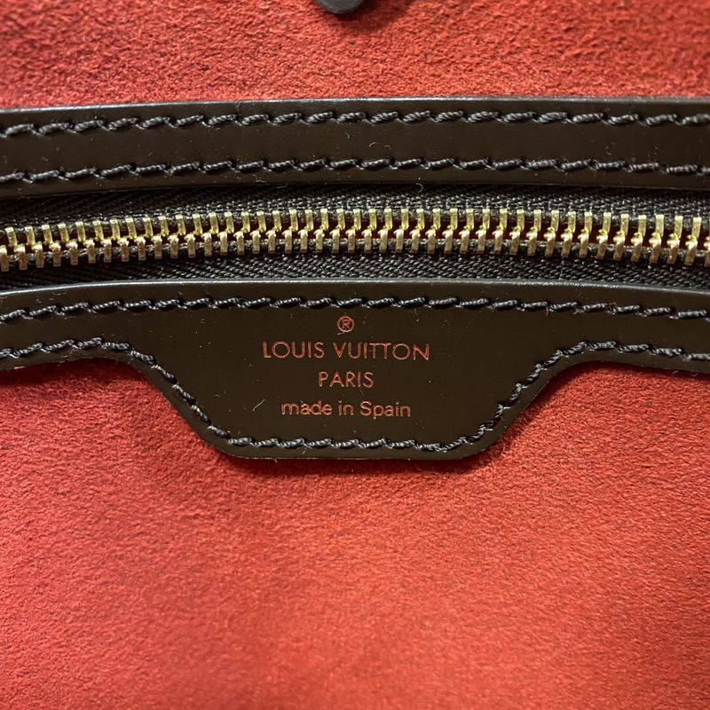 Louis Vuitton Tote Bag Damier Hampstead PM N51205 Ebene Ladies