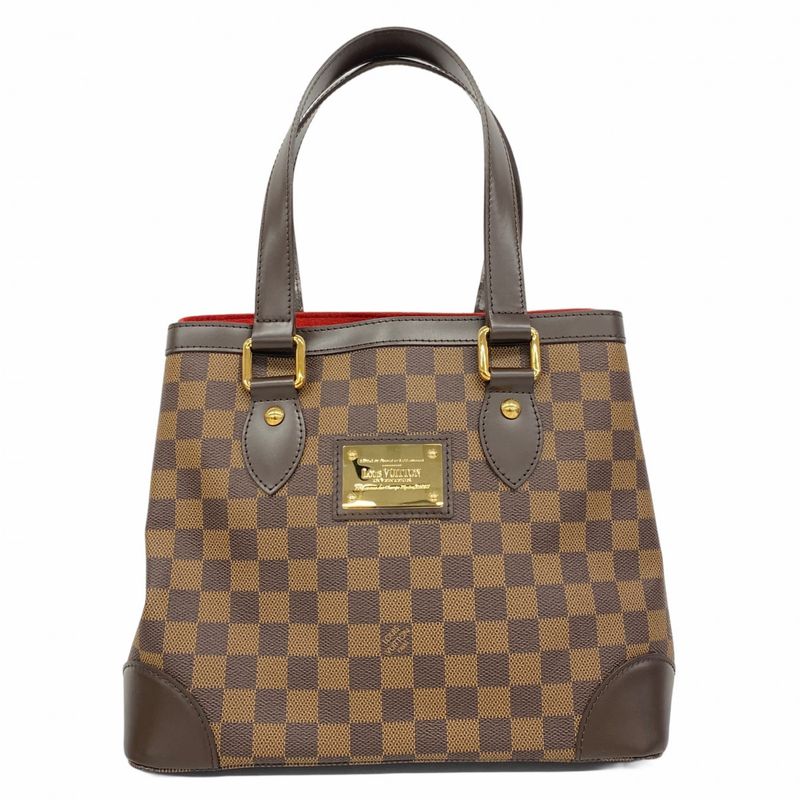 Louis Vuitton Tote Bag Damier Hampstead PM N51205 Ebene Ladies