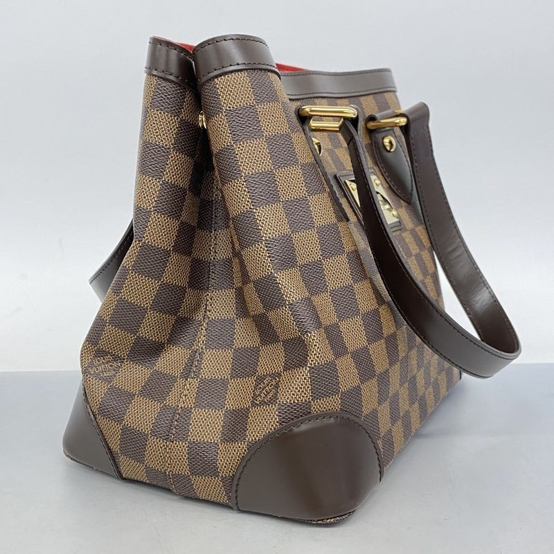 Louis Vuitton Tote Bag Damier Hampstead PM N51205 Ebene Ladies
