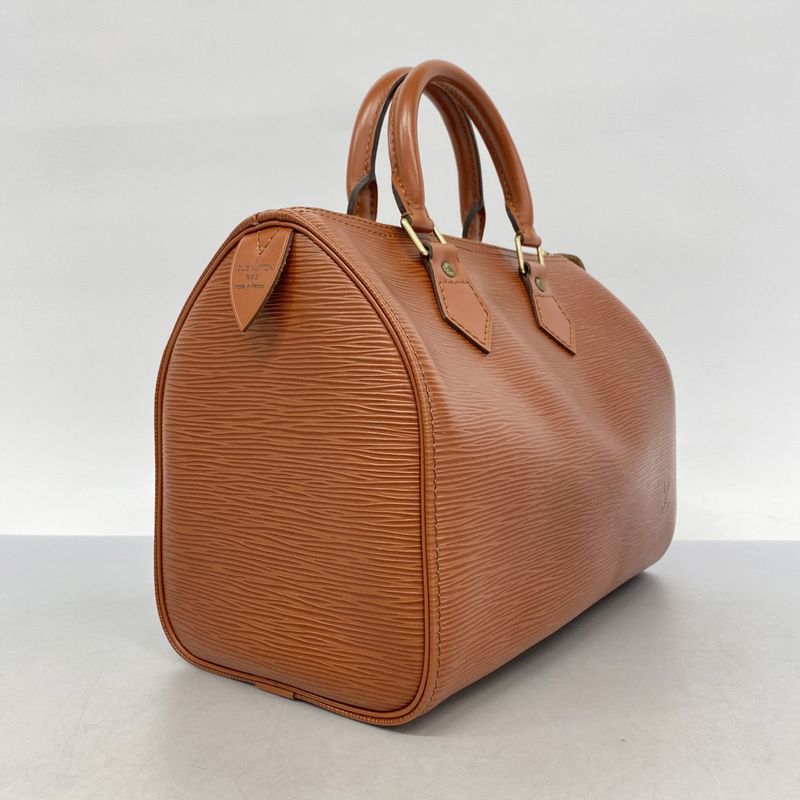 Louis Vuitton Handbag Epi Speedy 25 M43013 Kenya Brown Ladies