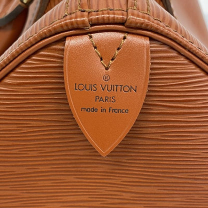 Louis Vuitton Handbag Epi Speedy 25 M43013 Kenya Brown Ladies