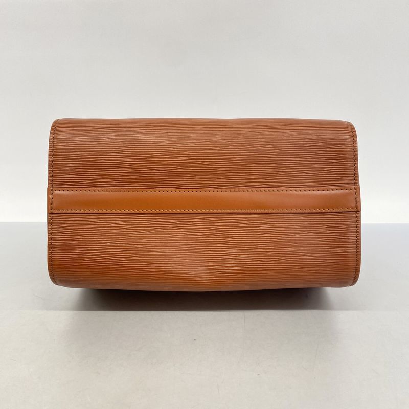 Louis Vuitton Handbag Epi Speedy 25 M43013 Kenya Brown Ladies