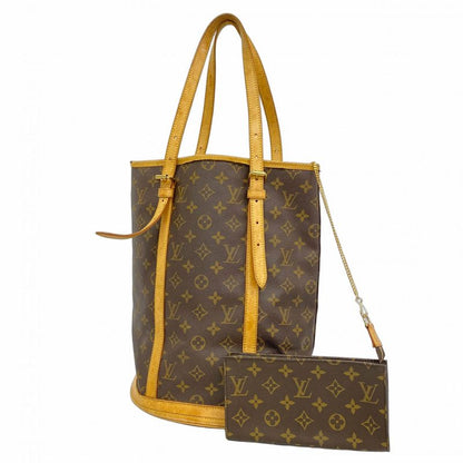 Louis Vuitton Tote Bag Monogram Bucket GM M42236 Brown Ladies