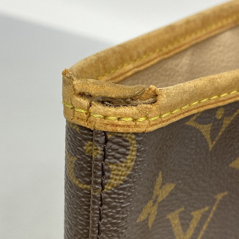 Louis Vuitton Tote Bag Monogram Bucket GM M42236 Brown Ladies