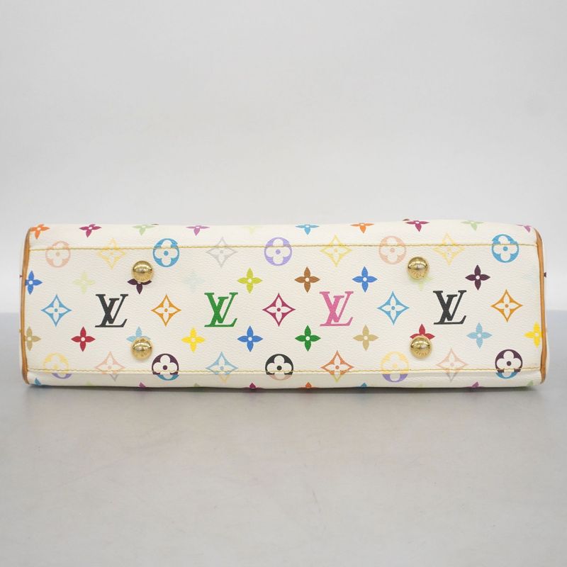 Louis Vuitton Tote Bag Monogram Multicolor Aurelia MM M40094 Bronze Ladies