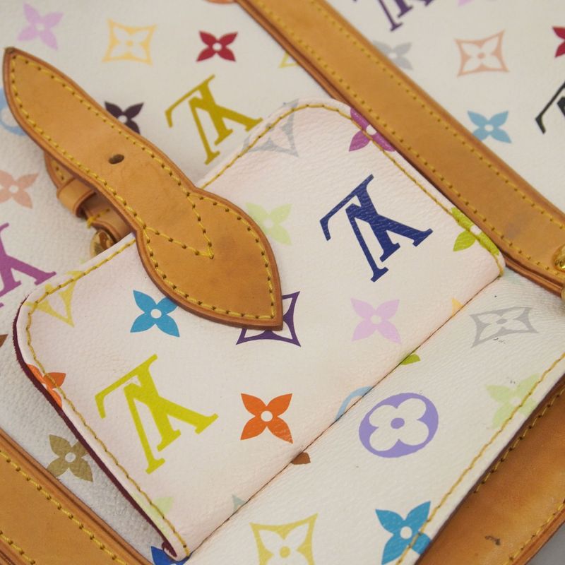 Louis Vuitton Tote Bag Monogram Multicolor Aurelia MM M40094 Bronze Ladies