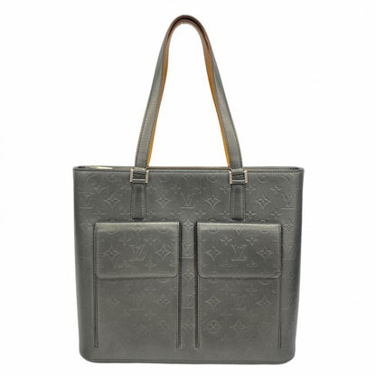 Louis Vuitton Tote Bag Monogram Matt Wilwood M55102 Noir Black Women's