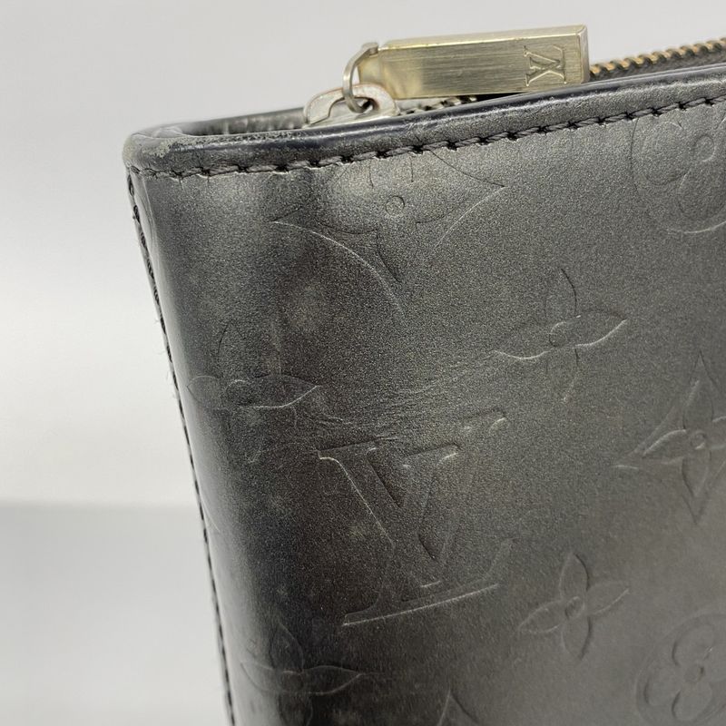 Louis Vuitton Tote Bag Monogram Matt Wilwood M55102 Noir Black Women's