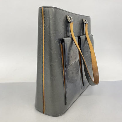 Louis Vuitton Tote Bag Monogram Matt Wilwood M55102 Noir Black Women's