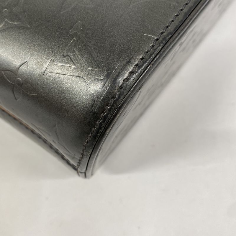 Louis Vuitton Tote Bag Monogram Matt Wilwood M55102 Noir Black Women's