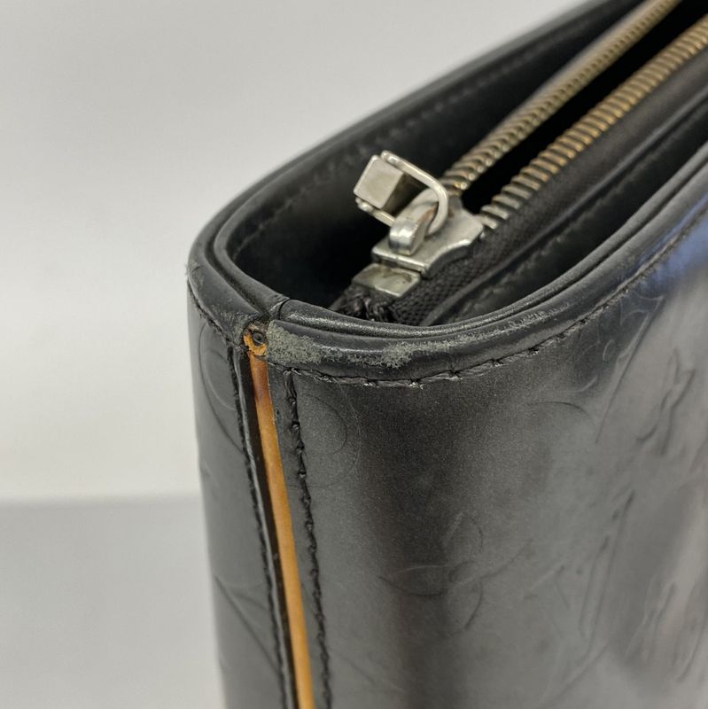 Louis Vuitton Tote Bag Monogram Matt Wilwood M55102 Noir Black Women's