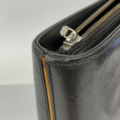 Louis Vuitton Tote Bag Monogram Matt Wilwood M55102 Noir Black Women's