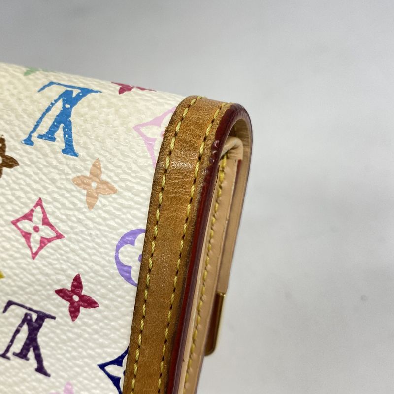 Louis Vuitton Coin Case Monogram ・multicolor Portomonepla M92657 Bronze Ladies