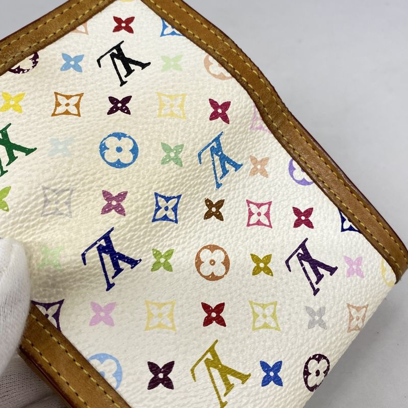 Louis Vuitton Coin Case Monogram ・multicolor Portomonepla M92657 Bronze Ladies