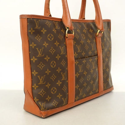 Louis Vuitton Tote Bag Monogram Sac Weekend PM M42425 Brown Ladies