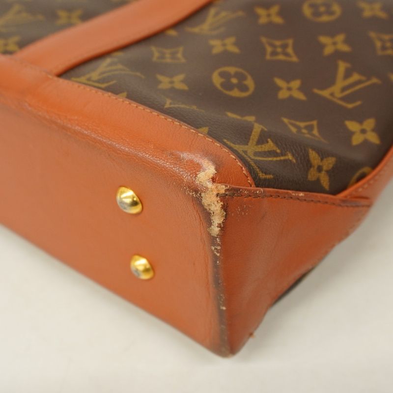 Louis Vuitton Tote Bag Monogram Sac Weekend PM M42425 Brown Ladies