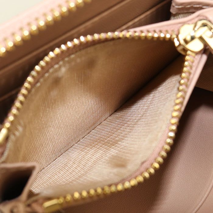 Dior Zip Coin Case Small Lady Purse Leather