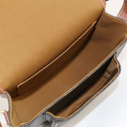 Celine Triomphe Canvas Shoulder Bag PVC Women's