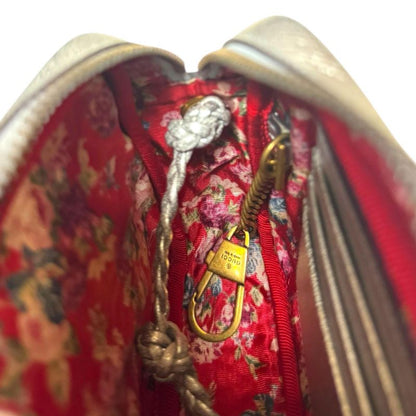 Gucci Quilted Mini Shoulder Bag GG Marmont Shoulder Bag 536441 Silver Ladies