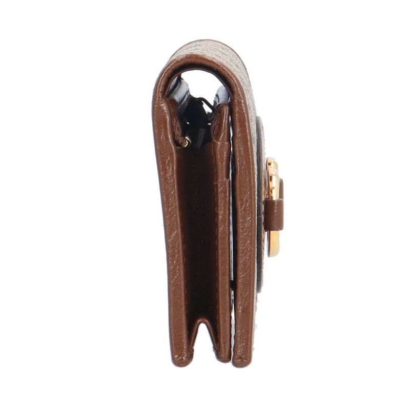 Gucci Card Case Wallet Horsebit 1955 Bifold Wallet GG Supreme Canvas 621887