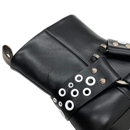 Louis Vuitton Rhapsody Line Boots Short Boots Ankle Boots Leather Black Unused