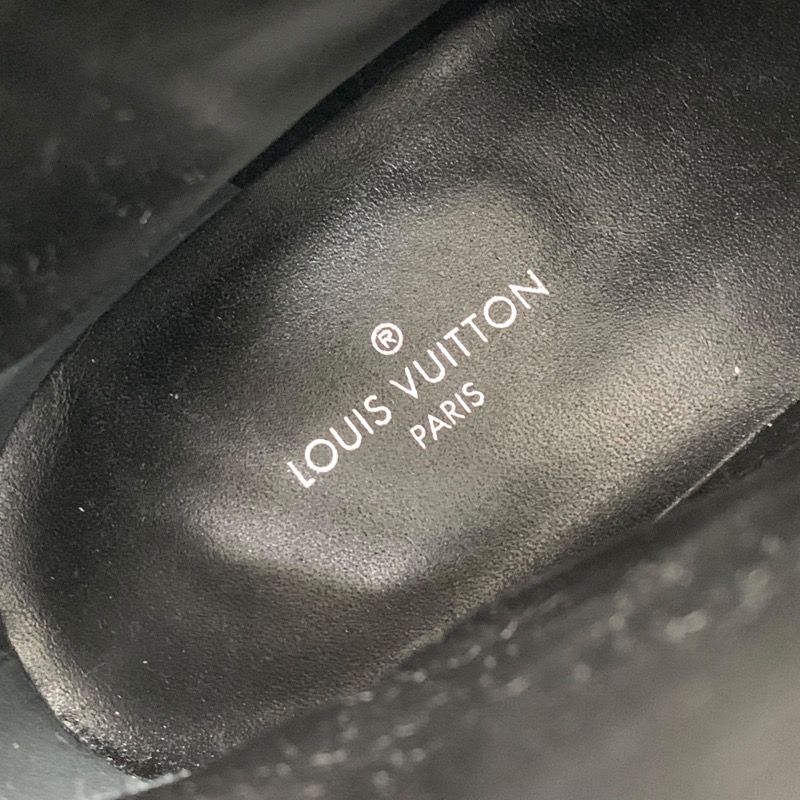 Louis Vuitton Rhapsody Line Boots Short Boots Ankle Boots Leather Black Unused