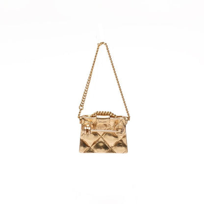 Chanel Brooch CC Logo Quilted