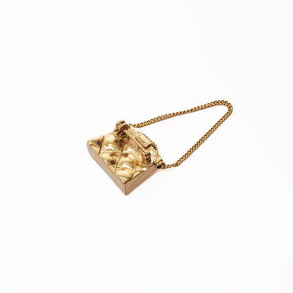 Chanel Brooch CC Logo Quilted