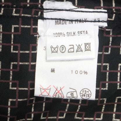 Gucci Vintage 100% Silk Tom Ford Period All Over Pattern Long Sleeve Shirt