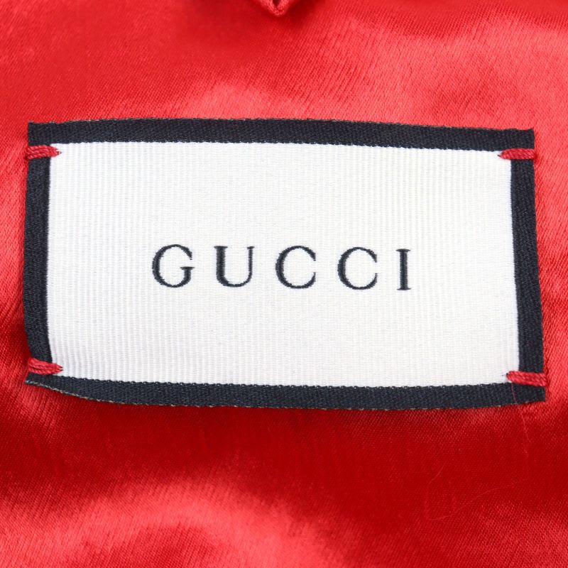 Gucci GG Blade Bomber Jacket Logo Patch Souvenir Skajan