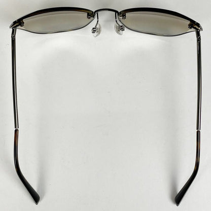 Chanel Cocomark Sunglasses Eyewear Mirror Lens Rimless Sunglasses Metal Brown