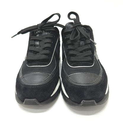 Chanel Sneakers Cocomark Mixed Fiber Suede Black
