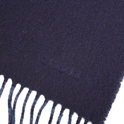 Hermes Scarf Shawl Fringe Cashmere