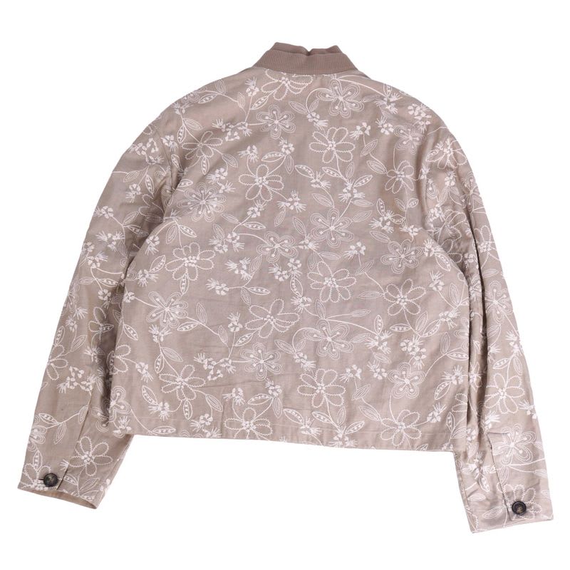 Hermes Fleurs Technique Size 48 Rib-tri