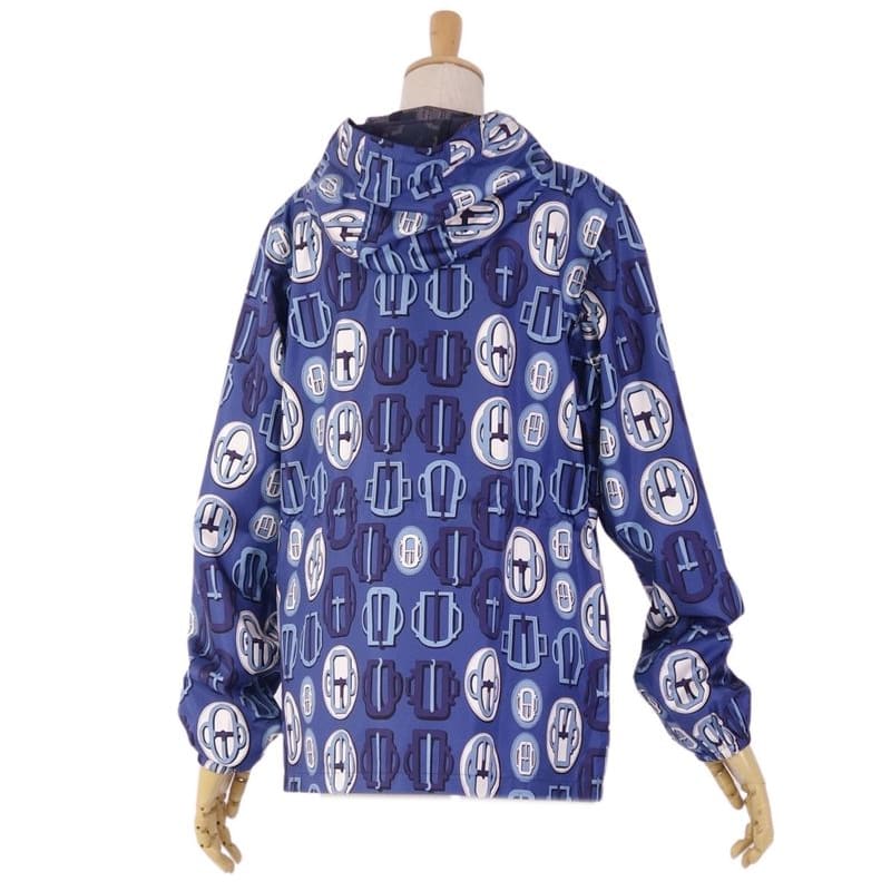 Hermes Jacket Hoodie Hooded Pattern Print