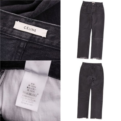 Celine Pants Phoebe Period Denim Black