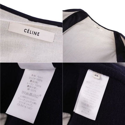 Celine Coat Phoebe Period Long Cashmere Out