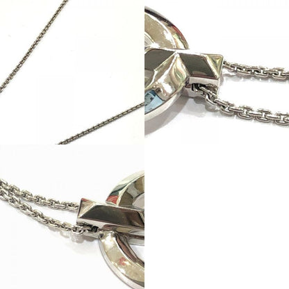 Tiffany & Co Necklace T One Circle Pendant AU 750 Silver