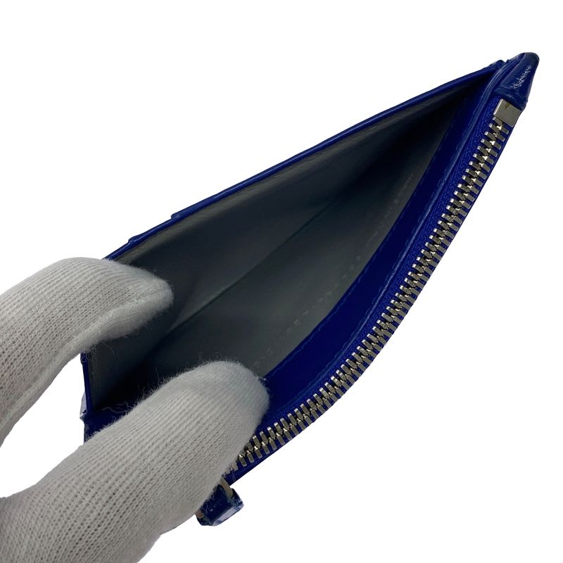 Balenciaga Fragment Card Case Blue