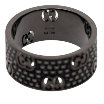 Gucci Icon Ring #15 18k Gold Ladies Gucci