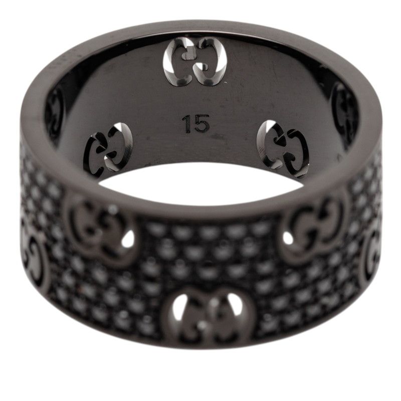 Gucci Icon Ring #15 18k Gold Ladies Gucci