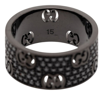 Gucci Icon Ring #15 18k Gold Ladies Gucci