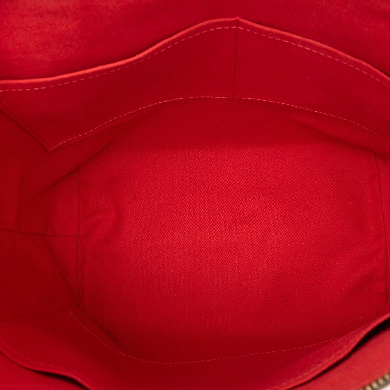 Louis Vuitton Damier Totally MM Shoulder Bag Tote Bag N41281 Brown PVC Leather