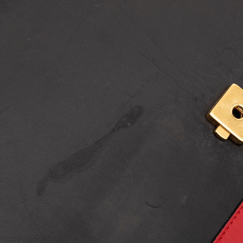 Gucci Bamboo Dionysus Handbag Shoulder Bag 2way 421999 Black Multicolor Leather