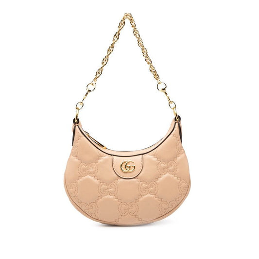 Gucci Ggmatelasse Handbag Shoulder Bag 2way 739736 Beige Leather Women's Gucci