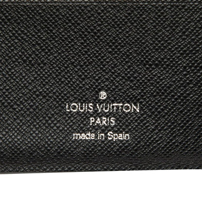 Louis Vuitton Damier Graphite Portefeuille Marco N62664 Black PVC Leather Men's