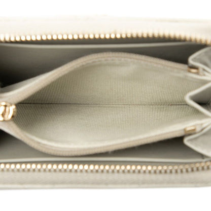 Chanel Matelasse Cocomark Beige Gray Caviar Skin Ladies Chanel