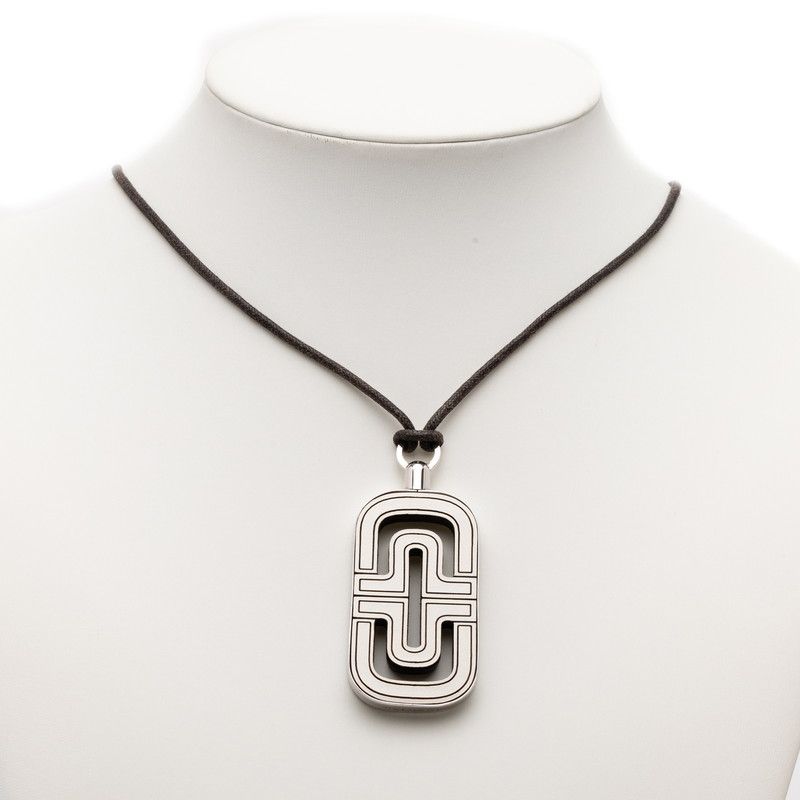 Bvlgari Parentesi White Silver Wood Sv925 Silver Fabric Ladies Bvlgari