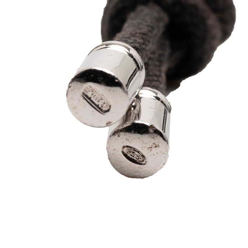 Bvlgari Parentesi White Silver Wood Sv925 Silver Fabric Ladies Bvlgari